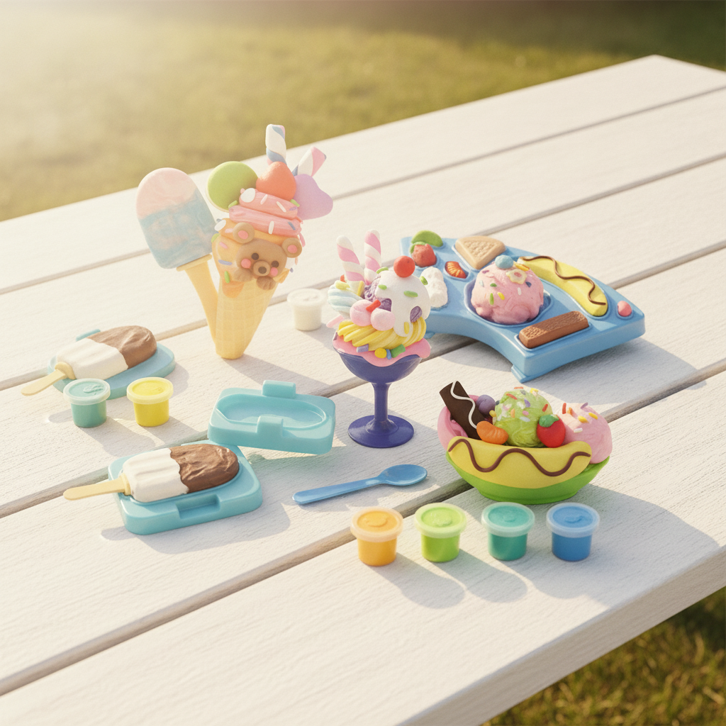 Play Dough Ice Cream Set