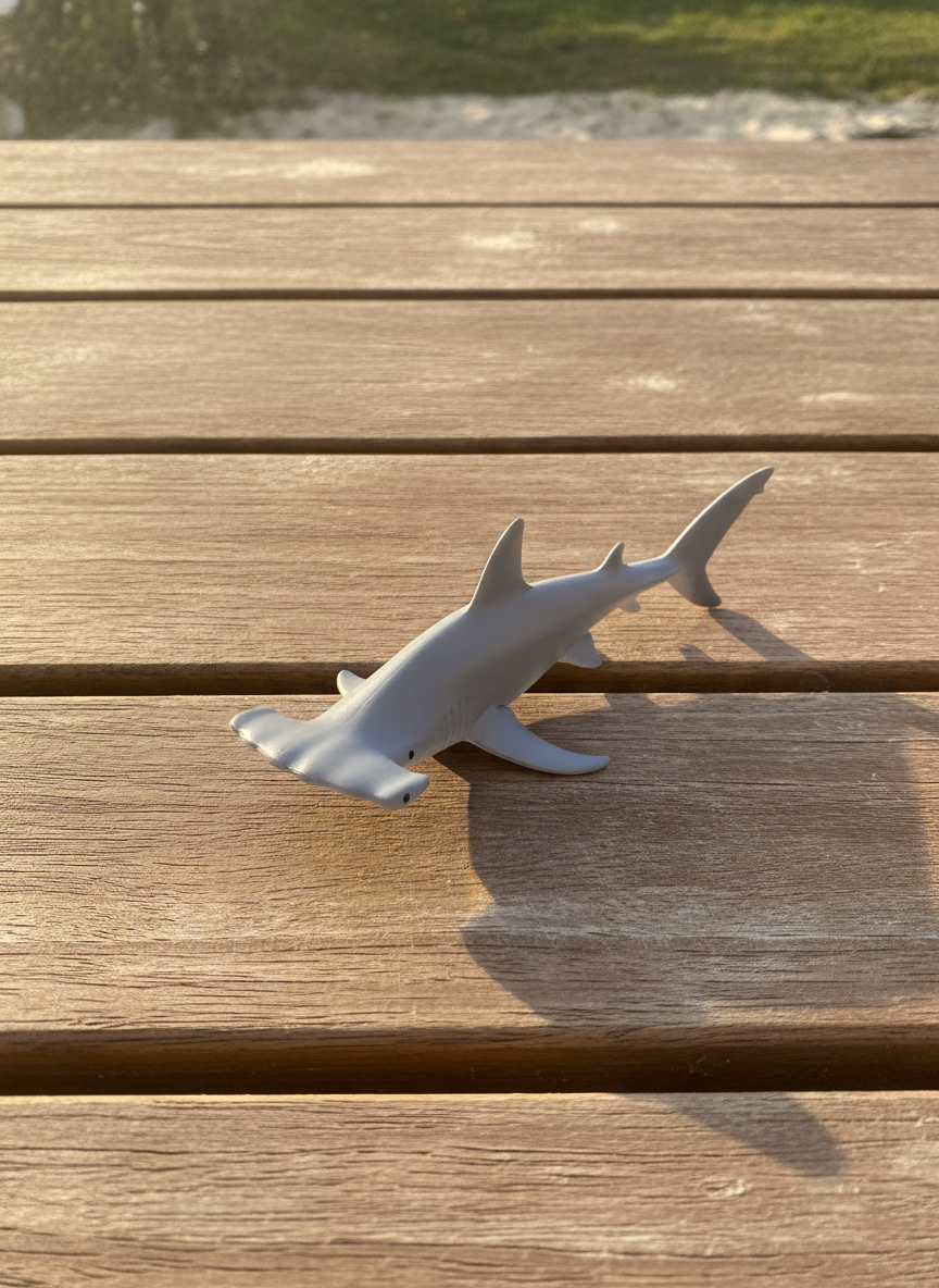 Hammerhead Shark Realistic Toy Figurine