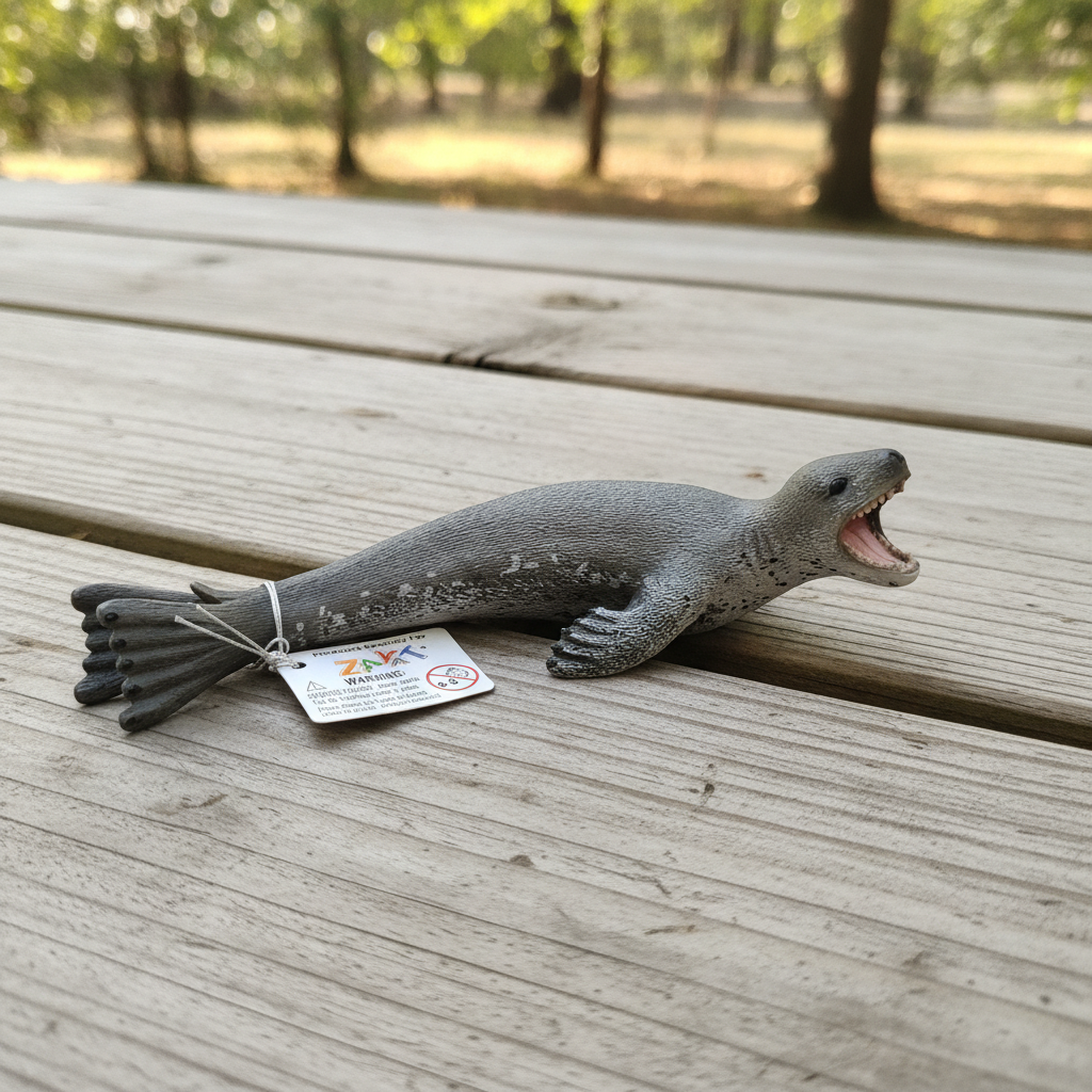 Realistic Seal Animal Figurine