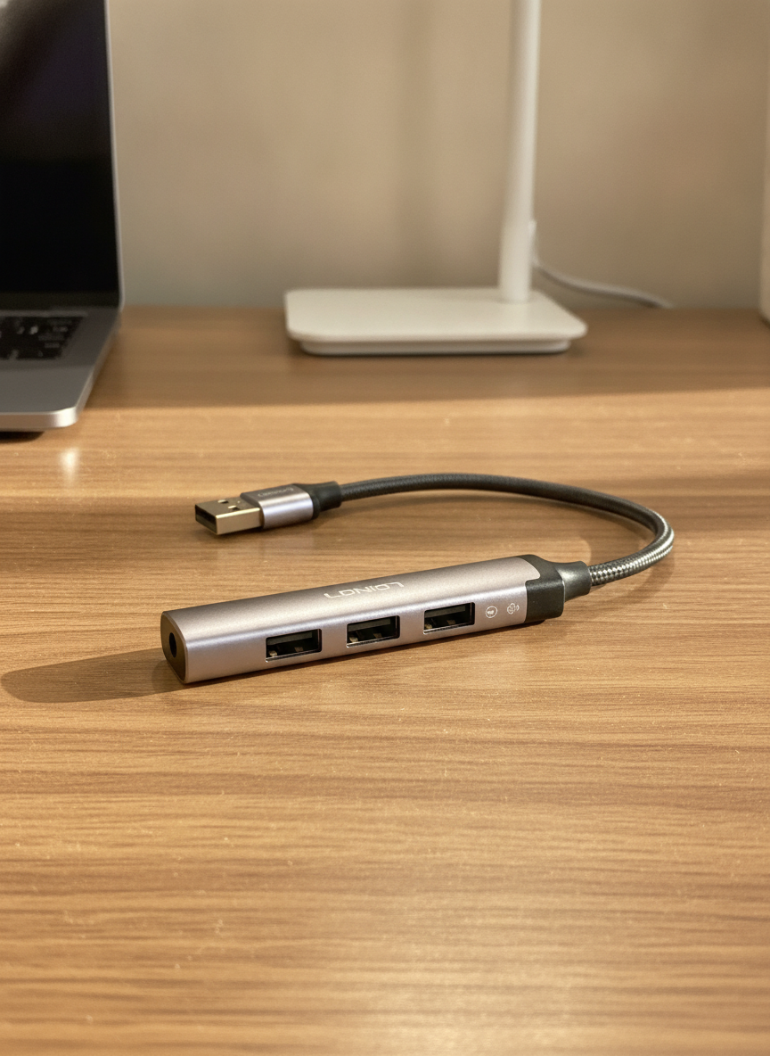 LDNIO DS-104U USB HUB Adapter