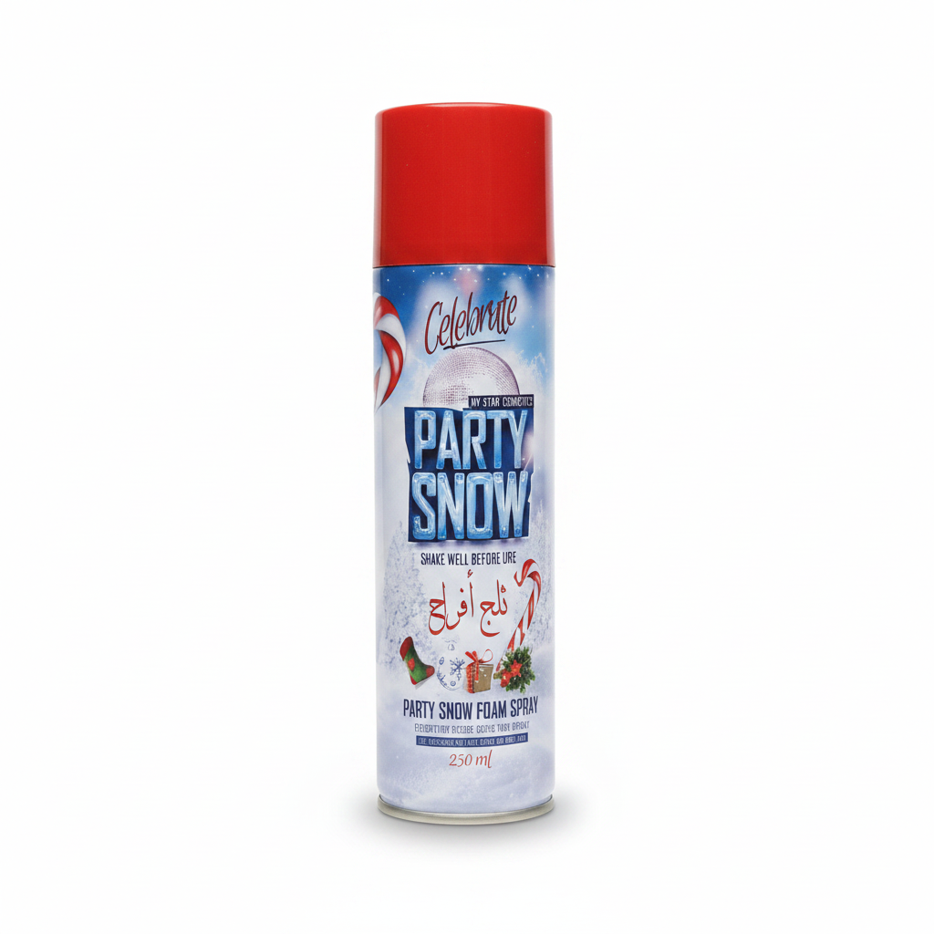 Celebrate Party Snow Foam Spray by My Star Cosmetics