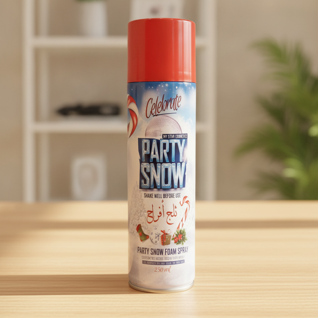 Celebrate Party Snow Foam Spray by My Star Cosmetics