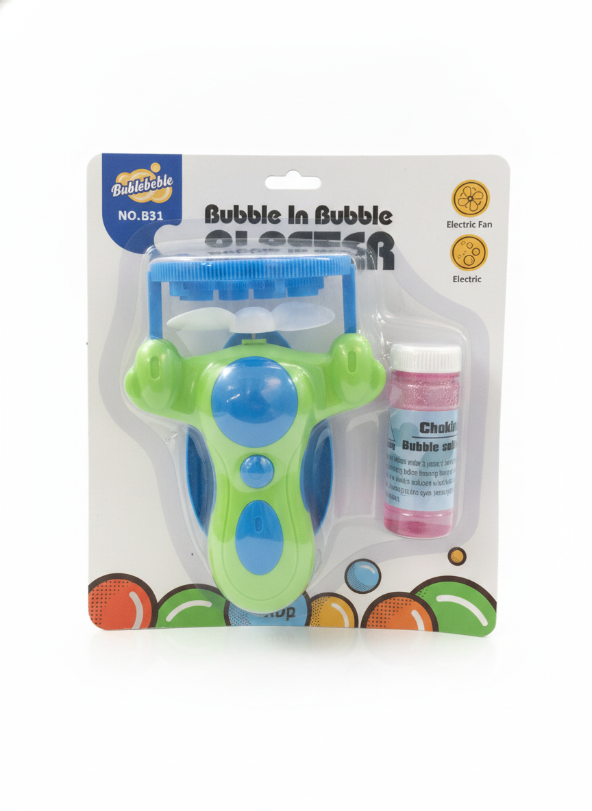 Bubblebeble Bubble In Bubble Blower (No. B31)
