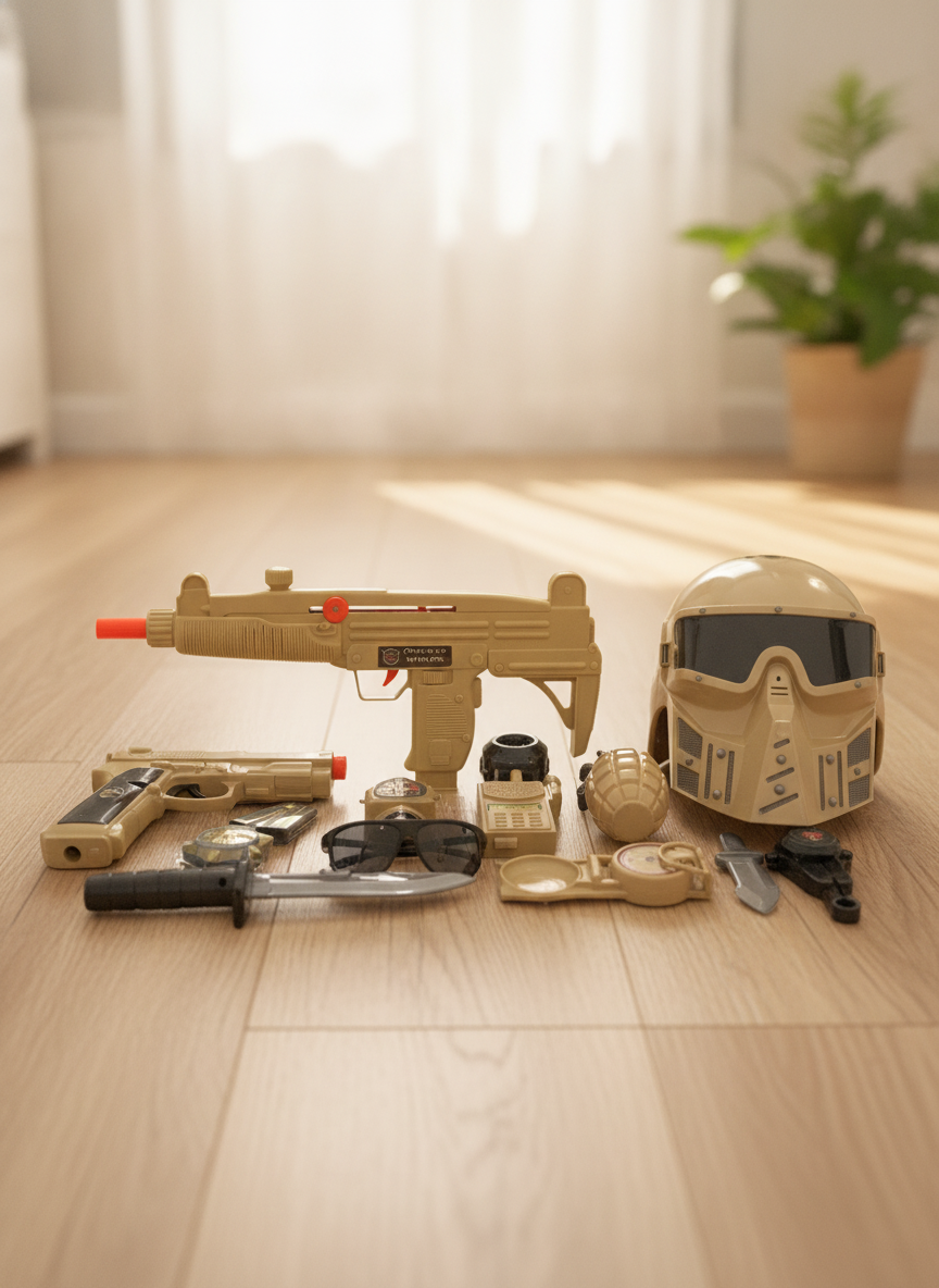 Desert War Armed Forces Toy Set