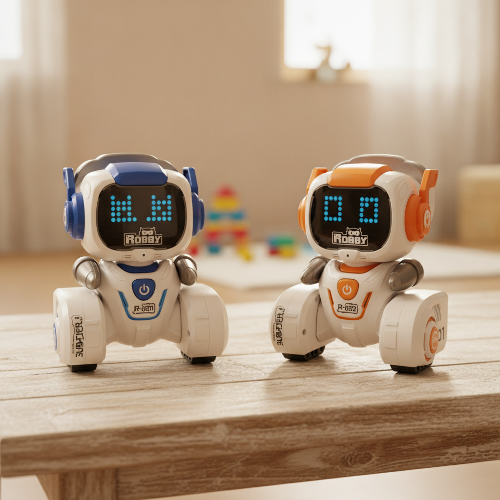 Robby Robotics R-001 Twin Robots