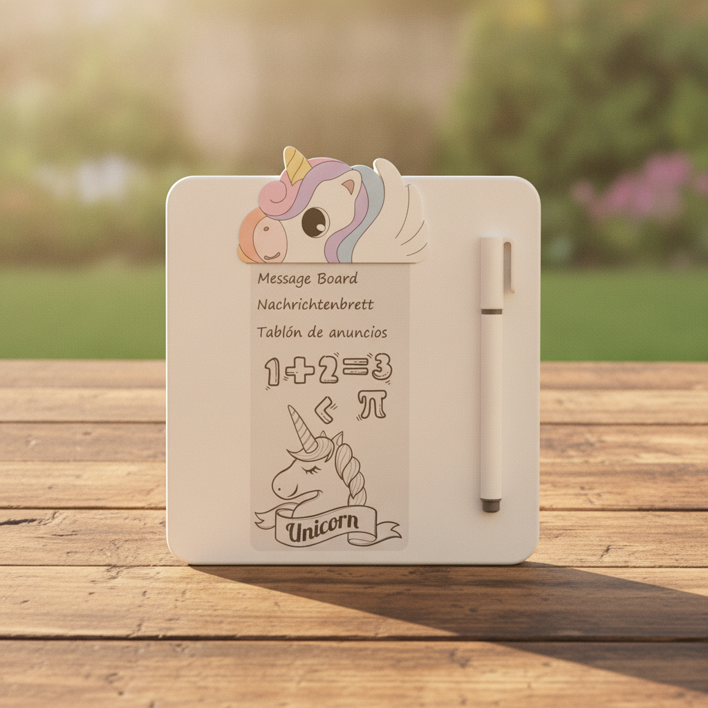 SILICONE CARTOON Magic whiteboard
