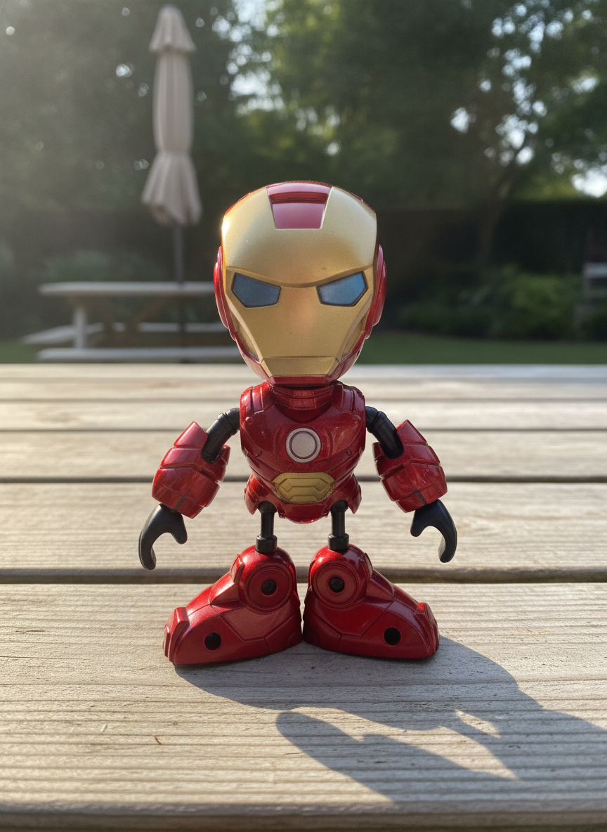 Defenders Fight For Justice Iron Man Action Figure Model No. 760