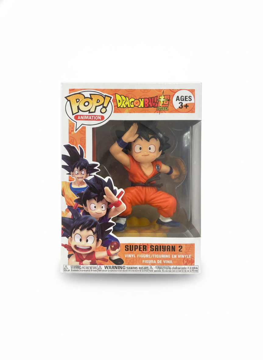 POP! Animation: Dragon Ball Super - Super Saiyan 2 Goku Vinyl Figure