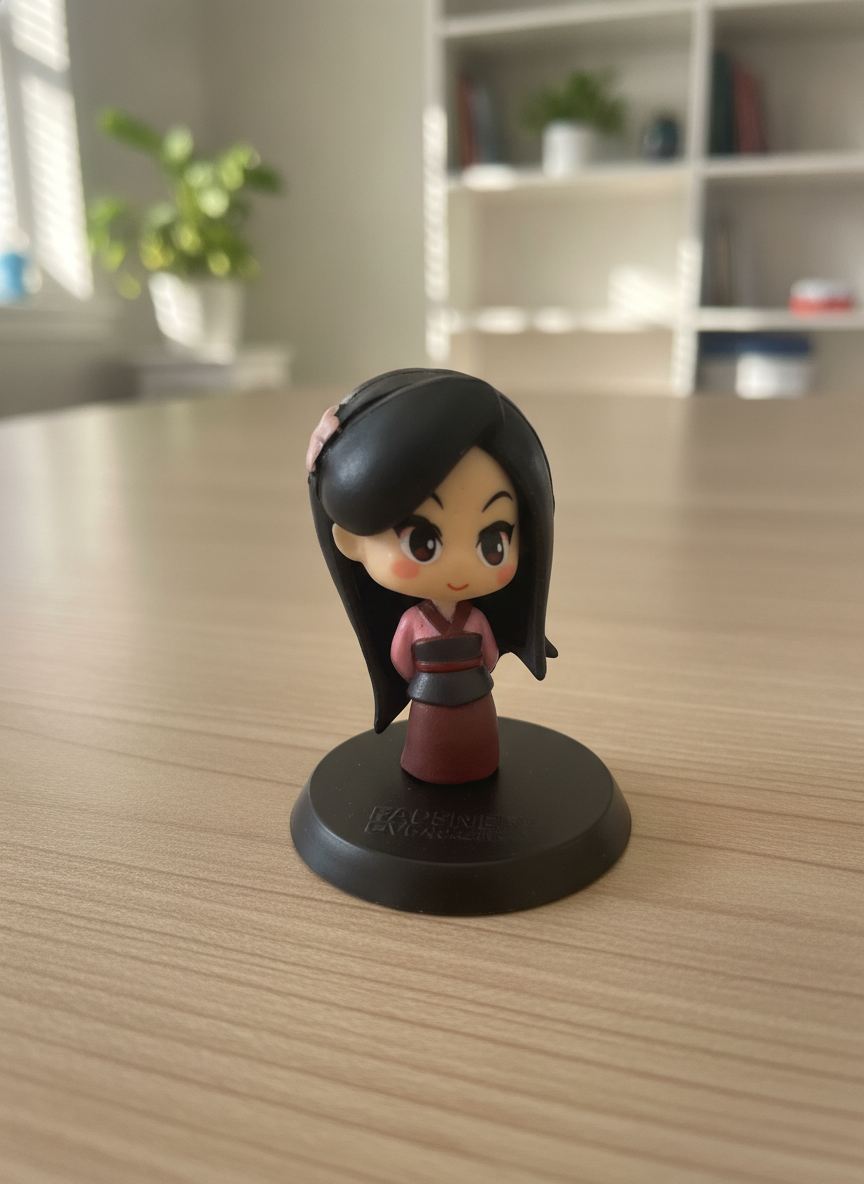 Disney Princess Mulan Chibi Collectible Figure
