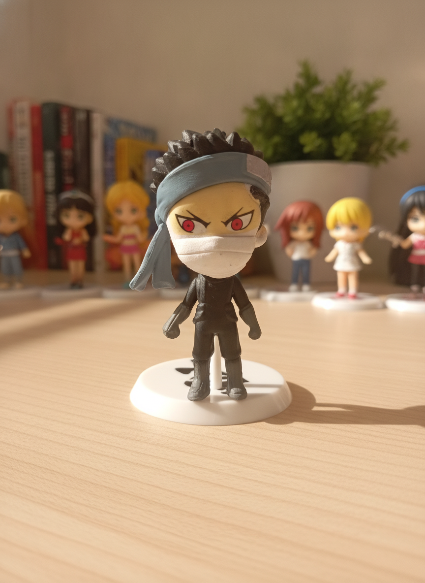 Masked Chibi Collectible Anime Figure