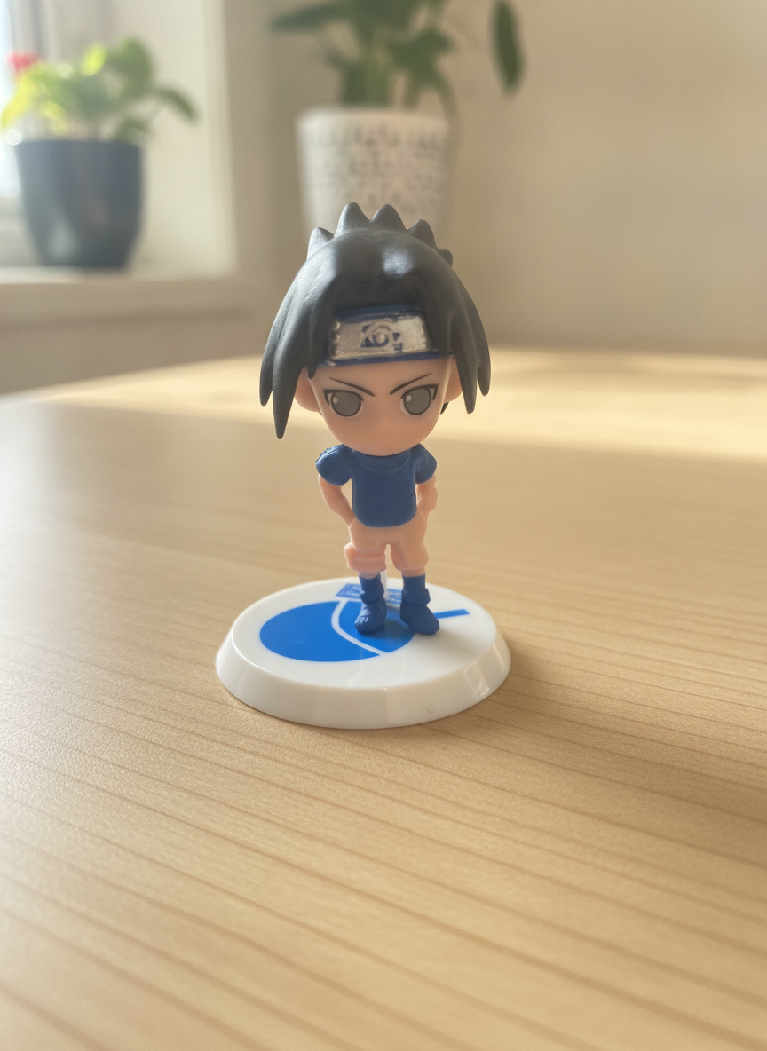 Naruto Sasuke Uchiha Chibi Mini Figure