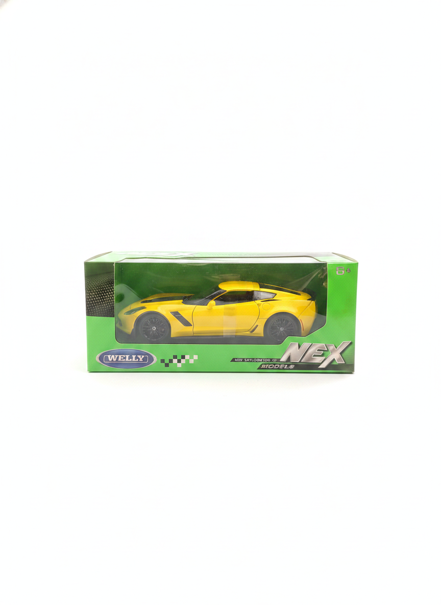 Welly NEX Models 1:24 2017 Chevrolet Corvette Z06 Die-Cast Model