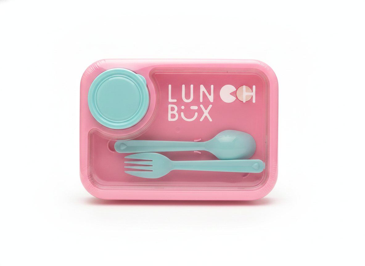 LUNCH BOX with Utensils