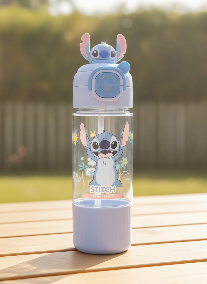 Disney Stitch 626 Keep Moving Water Bottle