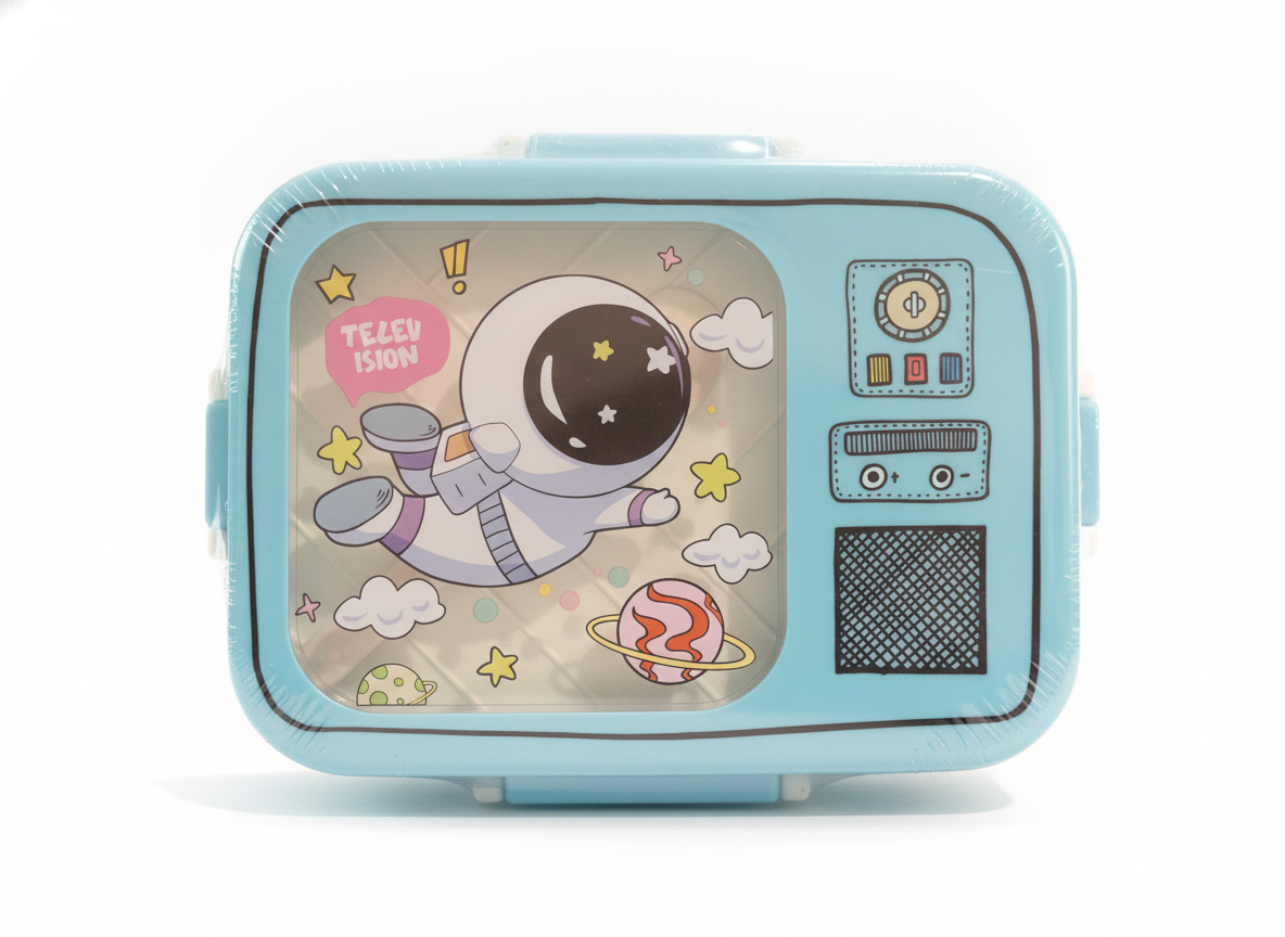 Retro TV Astronaut Lunchbox