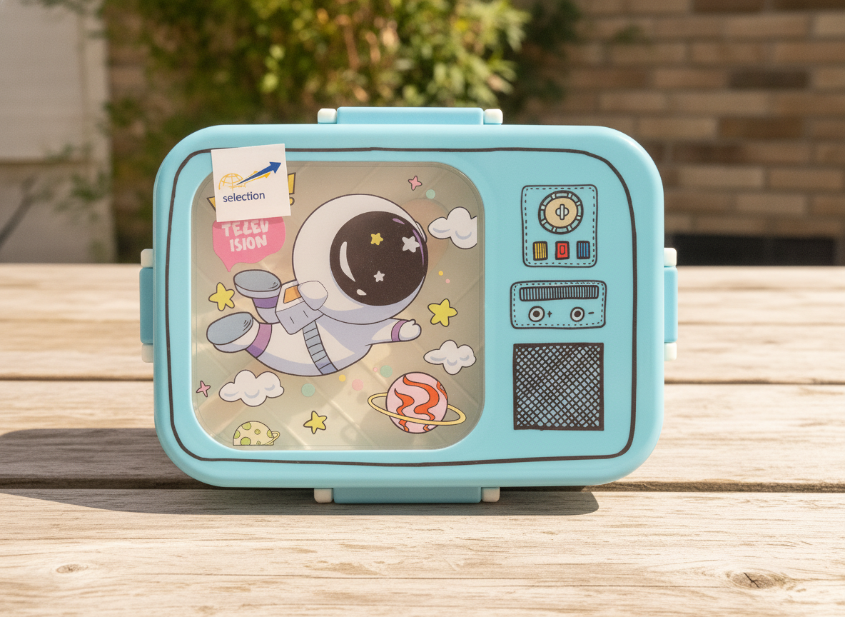 Retro TV Astronaut Lunchbox