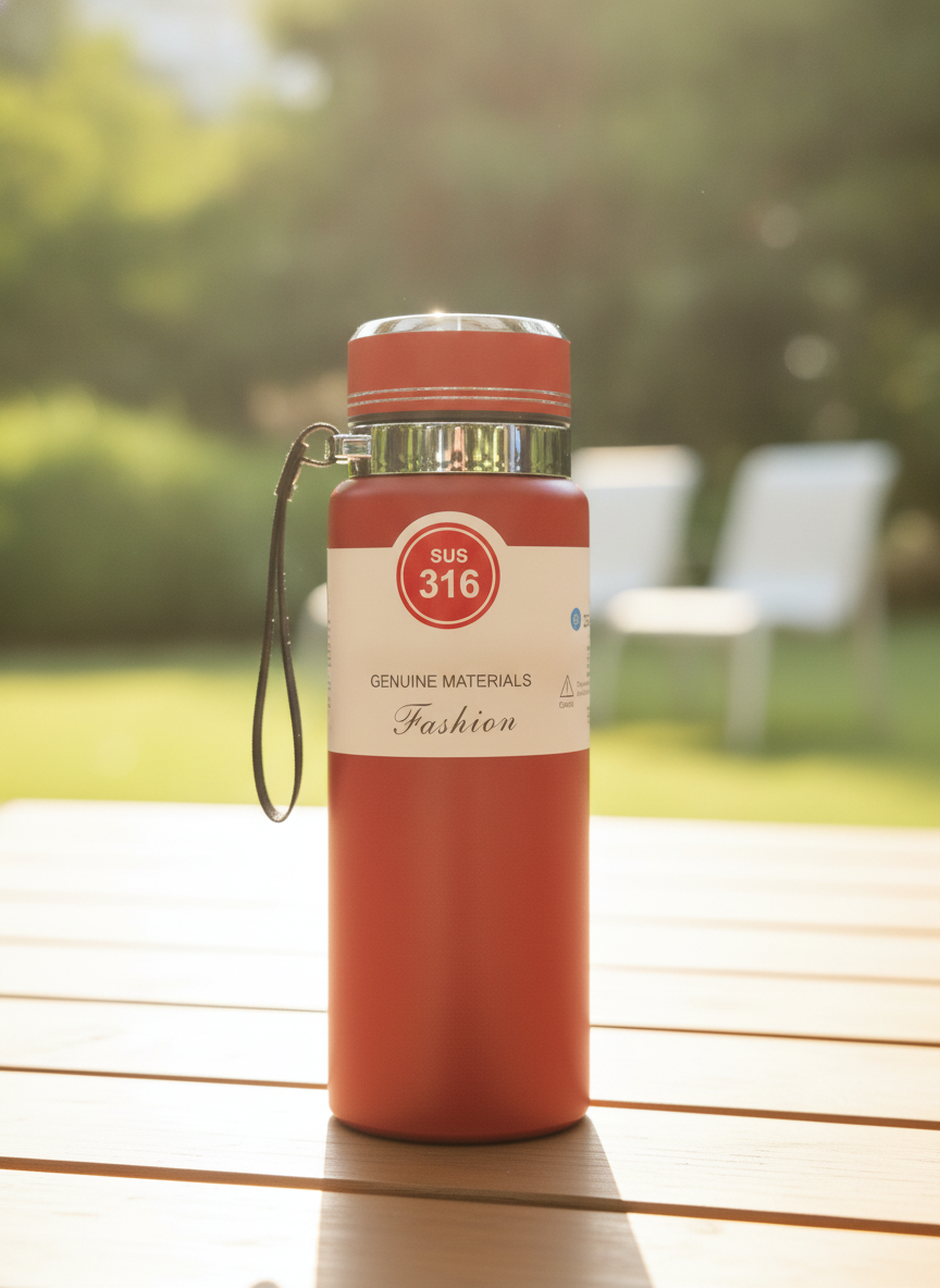 Fashion SUS 316 Stainless Steel Water Bottle (800 ML)