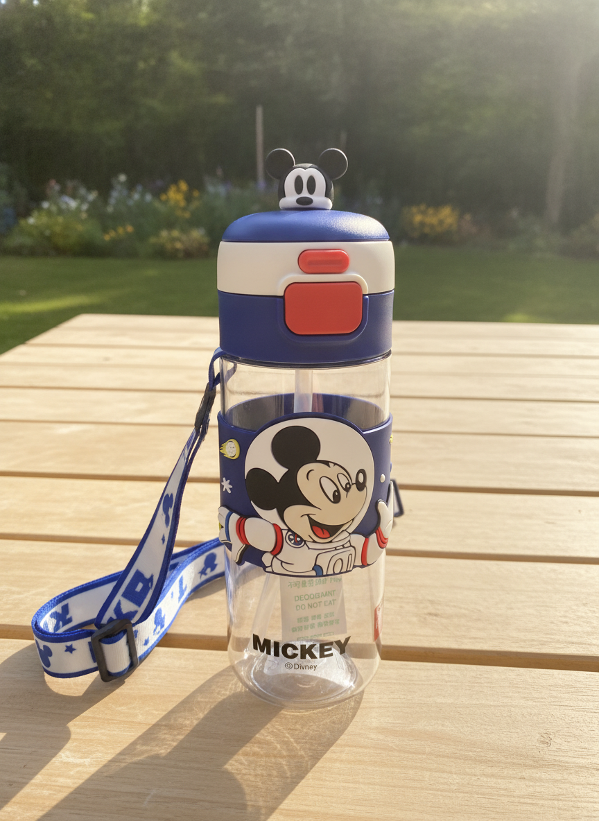 Mickey Mouse Astronaut Kids Water Bottle (550 ML)