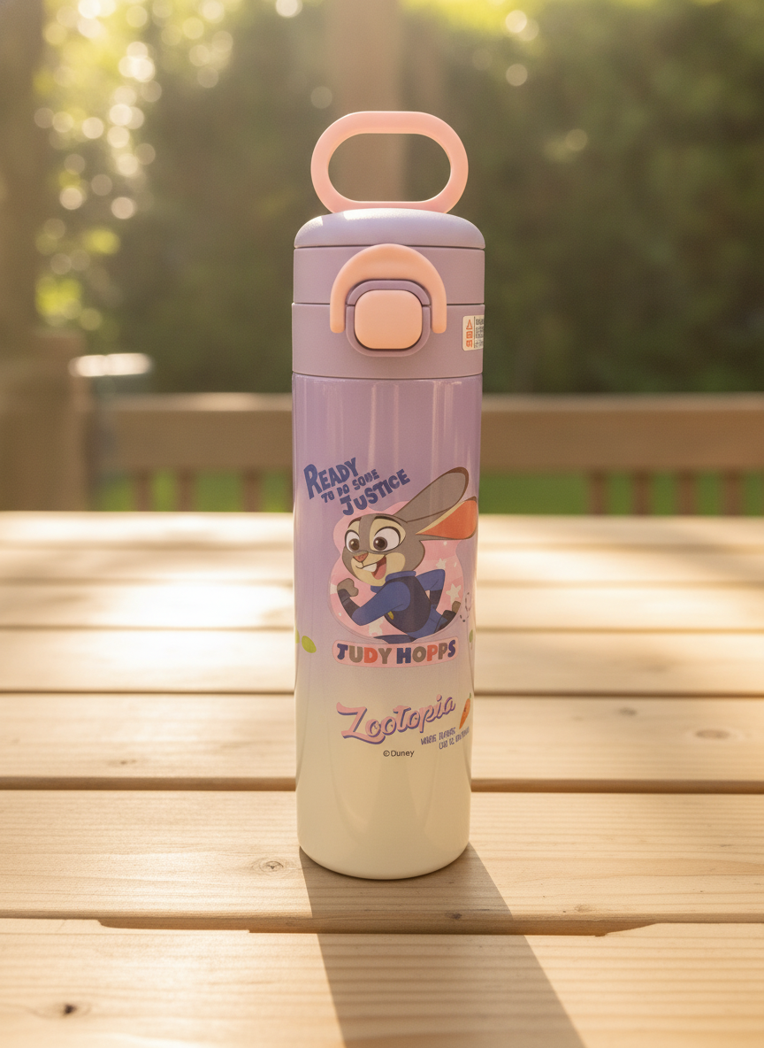 Zootopia Judy Hopps Insulated Water Bottle and Carrier Set