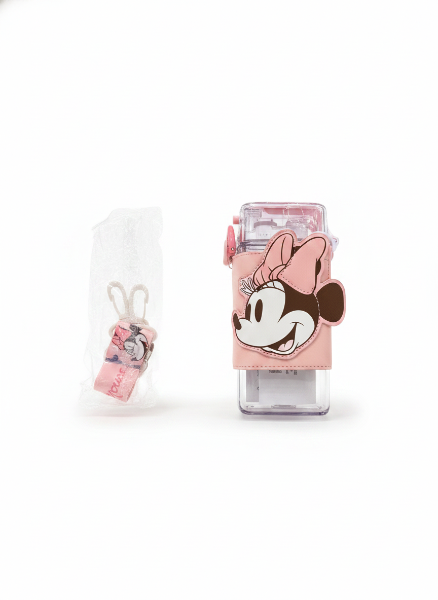 Minnie Mouse Kids' Hydration Bottle with Strap (520 ML)