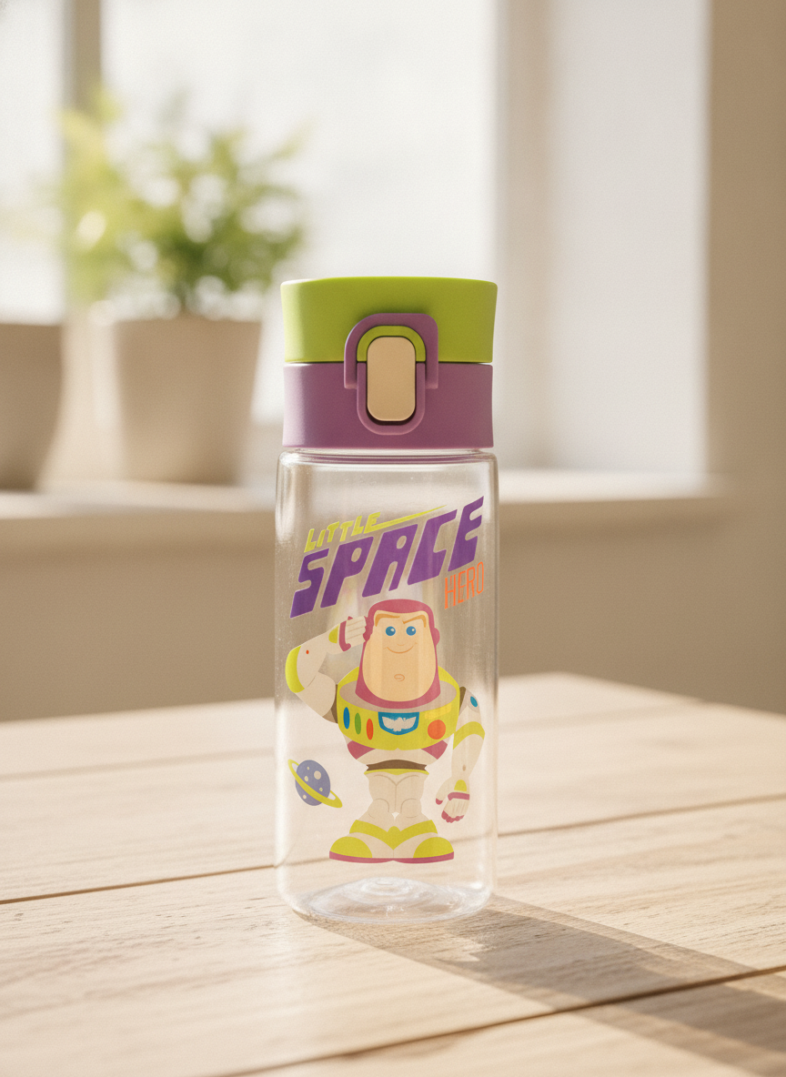 Disney Pixar Little Space Hero Buzz Lightyear Water Bottle (470 ML)