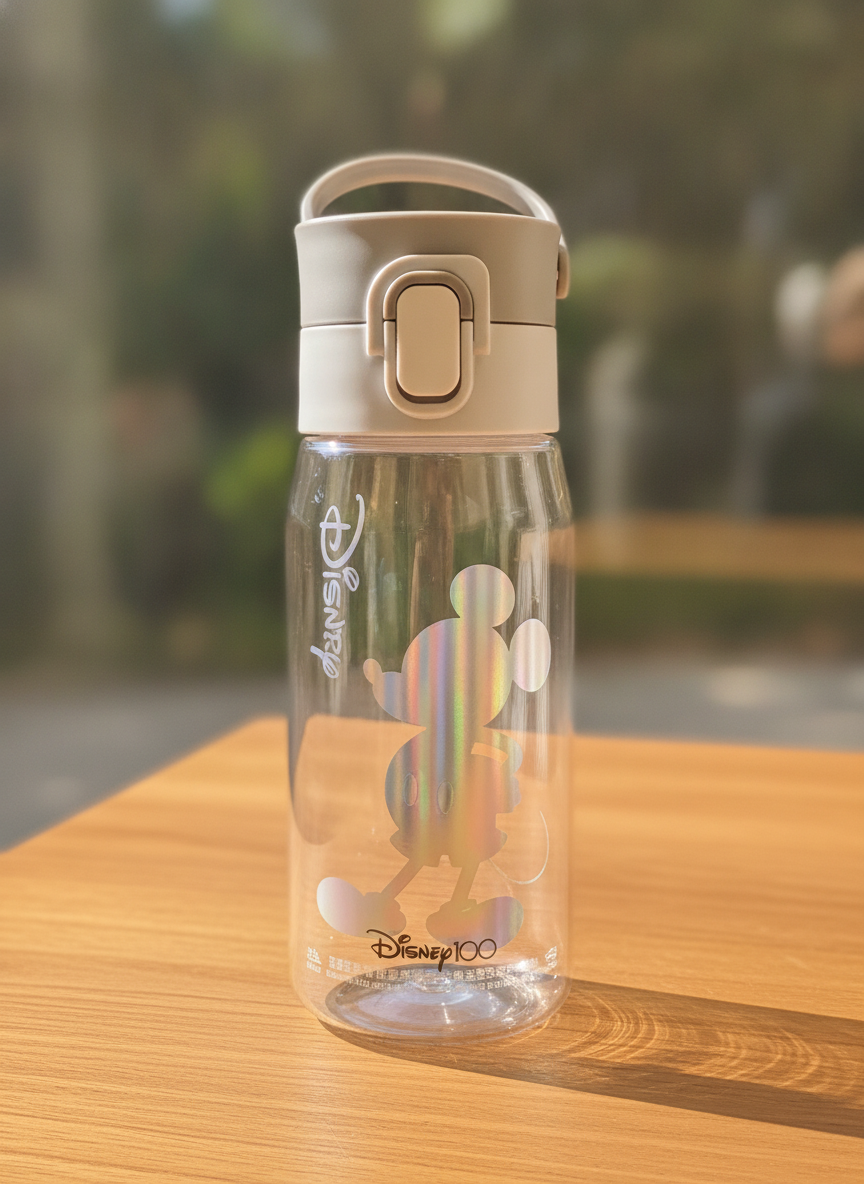 Disney 100 Mickey Mouse Pop-Up Lid Water Bottle (470 ML)