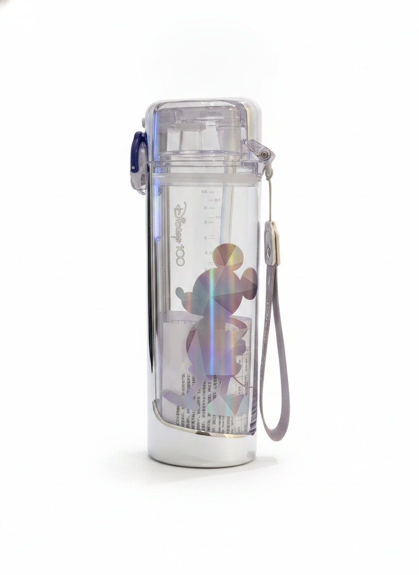 Disney Holographic Mickey Mouse Water Bottle