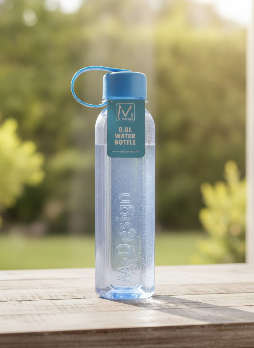 M-Design 0.8L Water Bottle