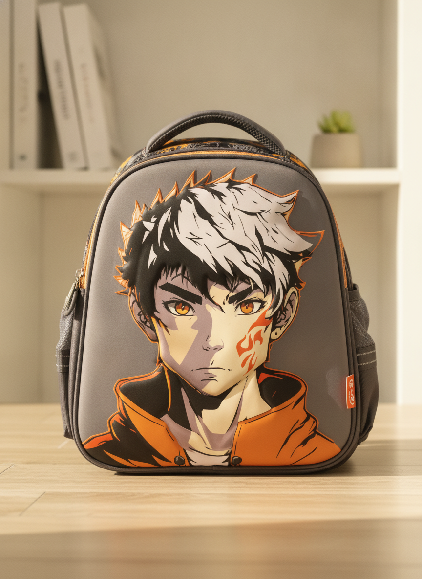 BZ Anime Character Backpack (Size 16)