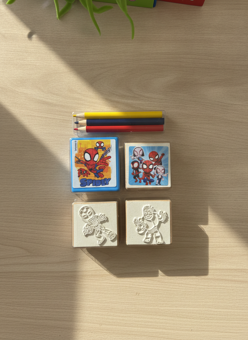 Disney Junior Marvel Spidey and His Amazing Friends Set of Stamps