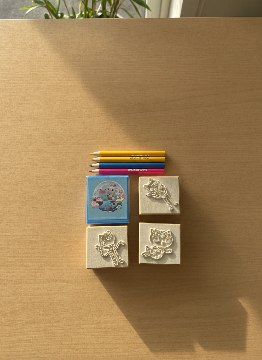 DreamWorks Gabby's Dollhouse Set of Stamps