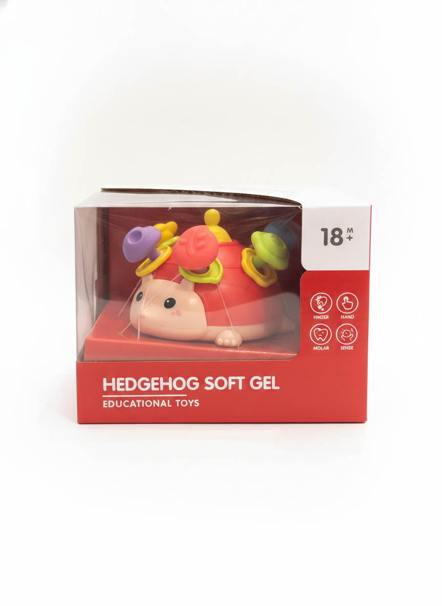 Hedgehog Soft Gel Educational Toy