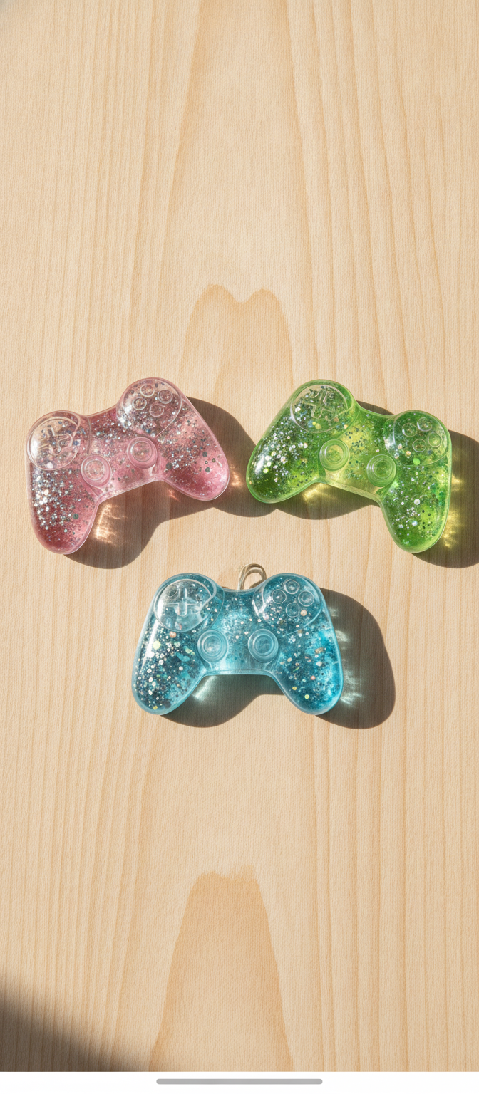 Liquid Glitter Game Controller Sensory Fidget Toy