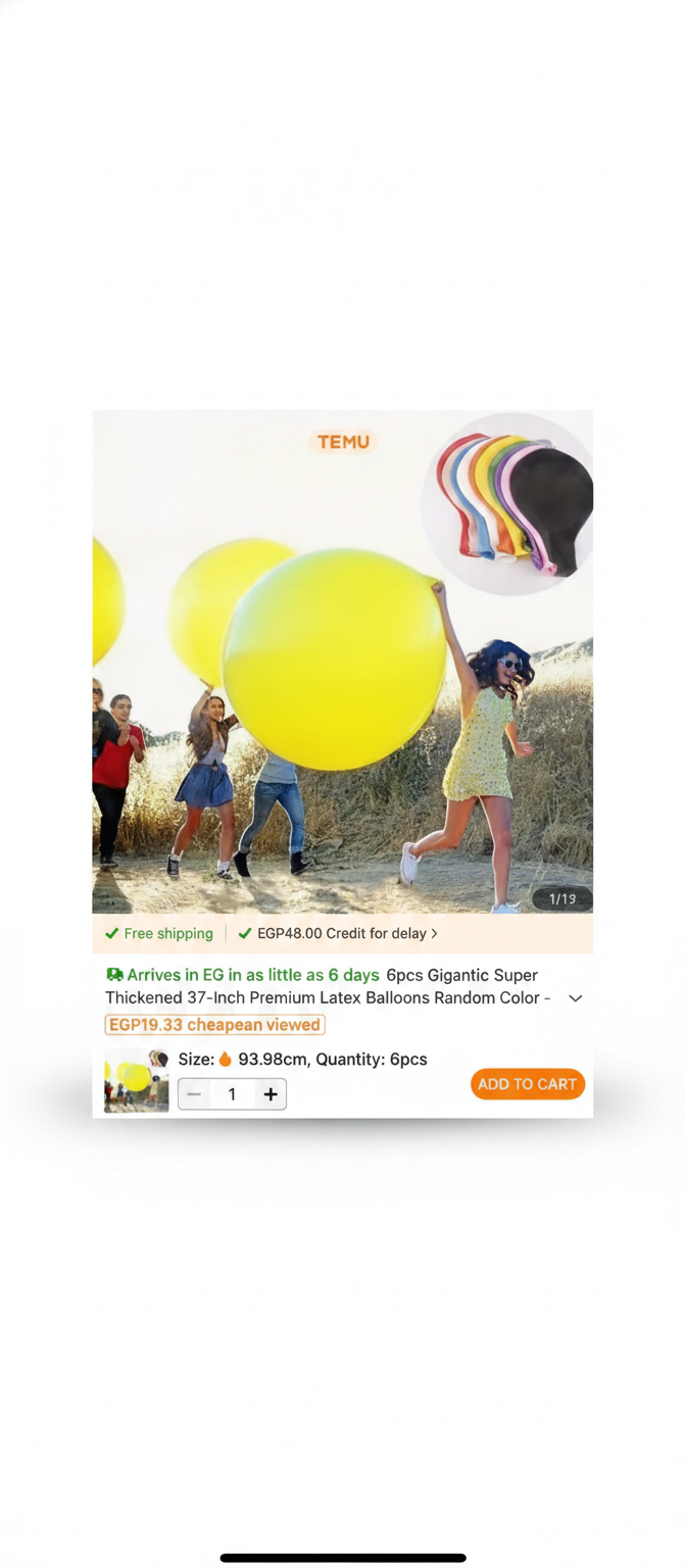 1pcs Gigantic Super Thickened 37-Inch Premium Latex Balloons Random Color