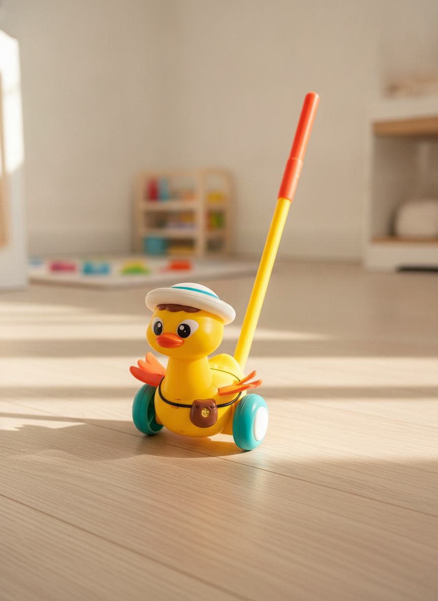 Cute Duck Handcart