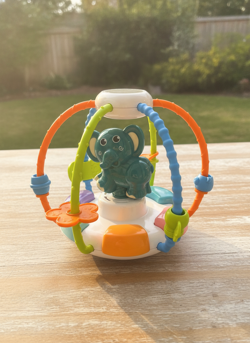 Colorful Elephant Activity Toy
