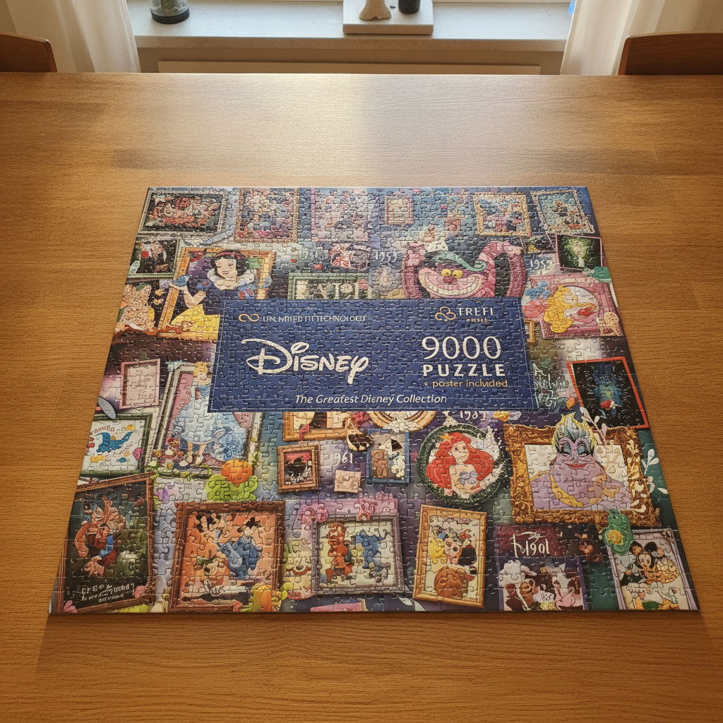 Disney The Greatest Disney Collection 9000 Piece Jigsaw Puzzle