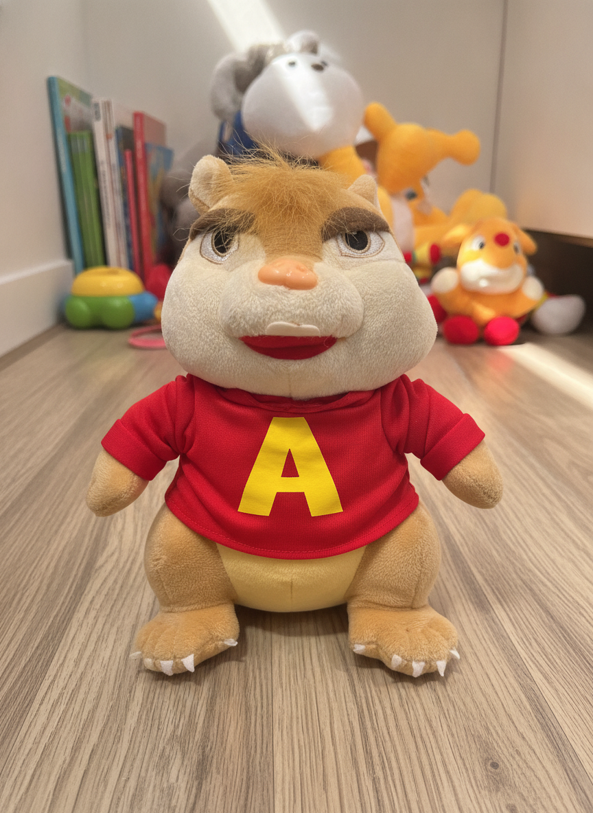 Alvin and the Chipmunks Alvin Plush Toy (10 cm)