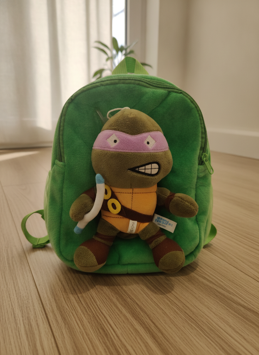 TMNT Donatello Plush Backpack