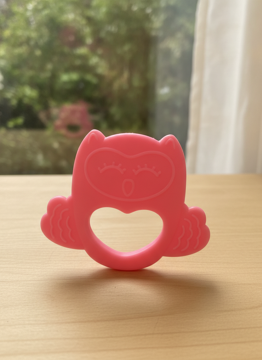 La Frutta Zoo Silicone Teether (Owl)