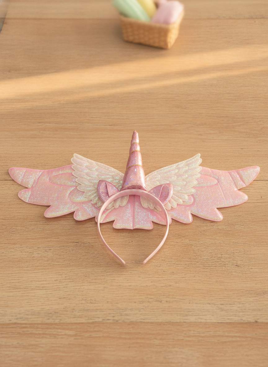 Shimmering Unicorn Fairy Costume Play Set