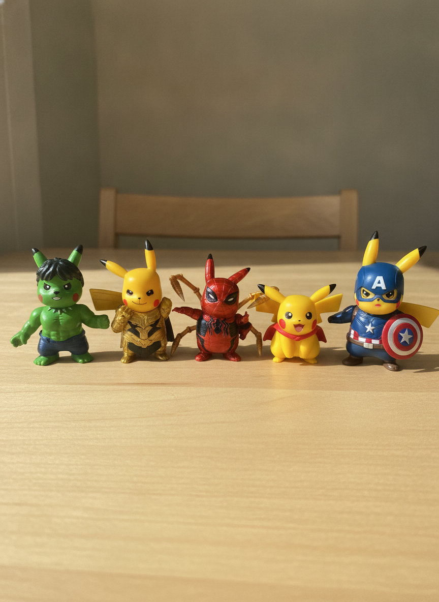 Super Hero GOS Pokémon Collectible Figures