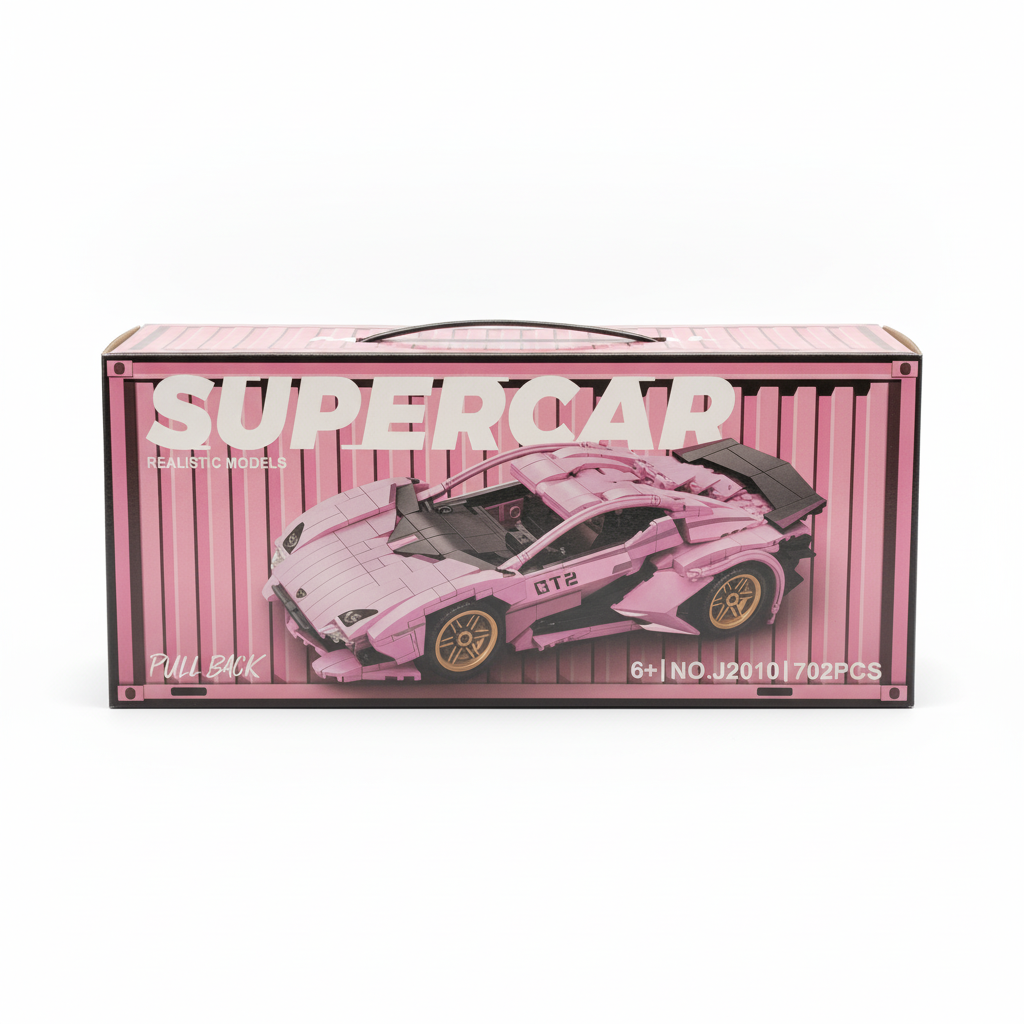 Supercar Realistic Models Building Set