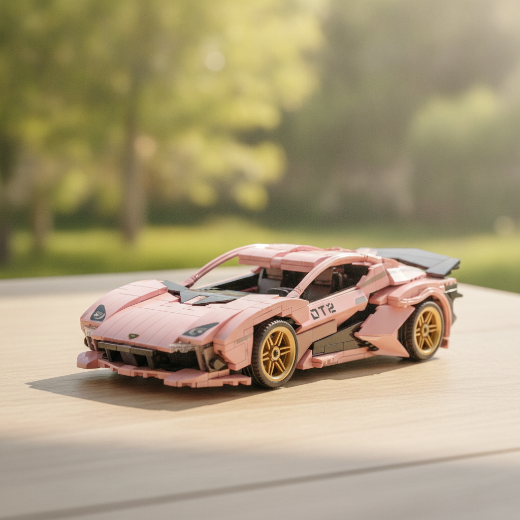 Supercar Realistic Models Building Set