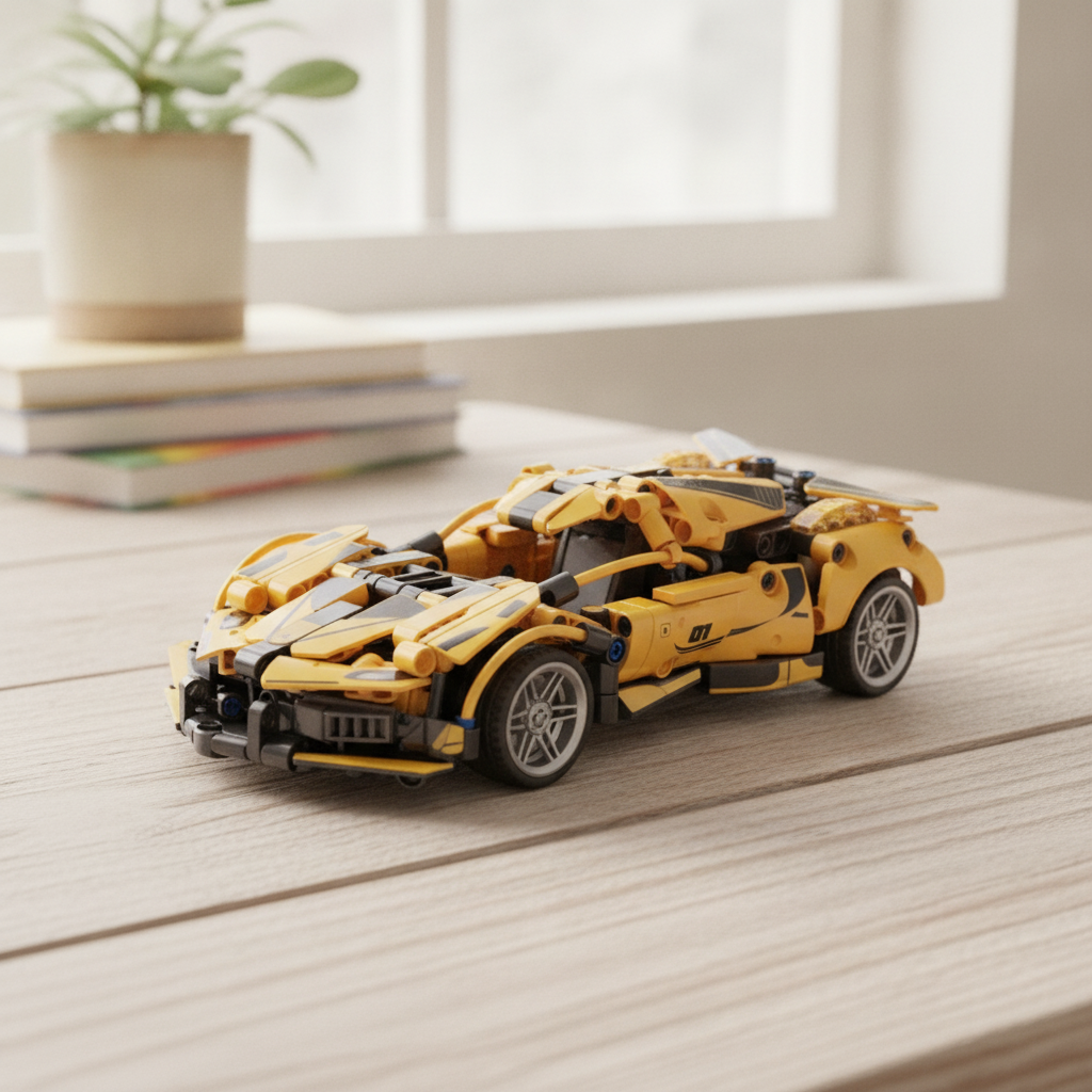 SUPERCAR REALISTIC MODELS Building Block Set