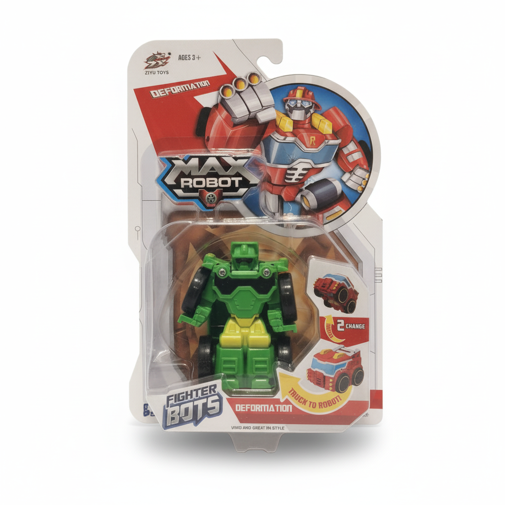 MAX ROBOT Fighter Bots Deformation Toy