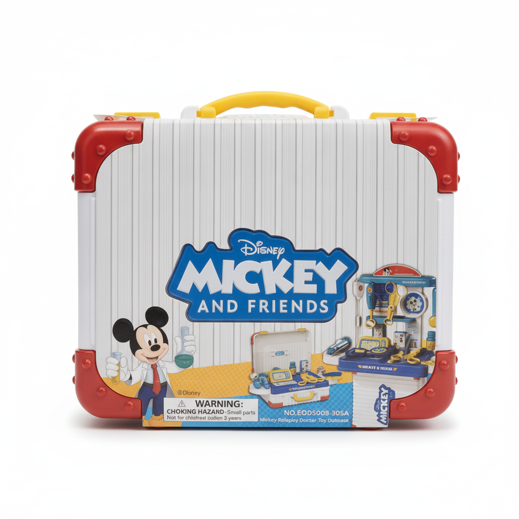 Disney Mickey Roleplay Doctor Toy Suitcase