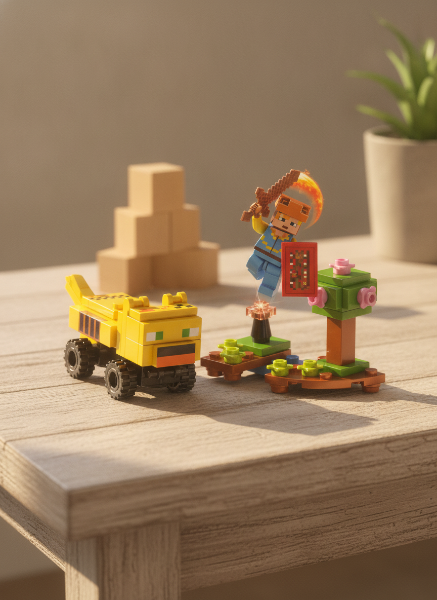 LEBAOJIA MYWORLD Building Block Set LB1190