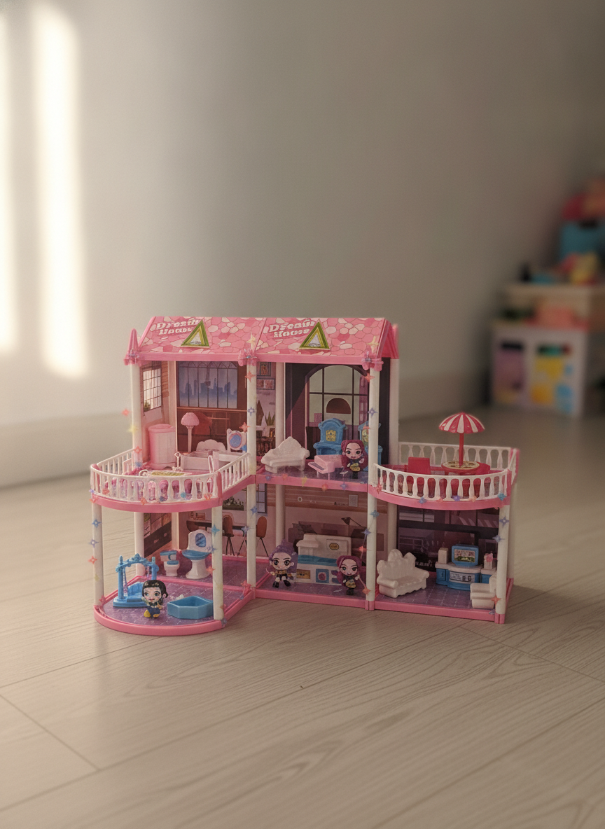 KPOP Demon Hunters DIY Dream House Villa Suite Series (142 PCS)