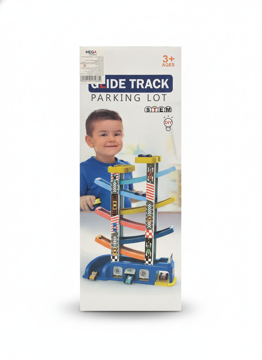 MEGA MixCo. Glide Track Parking Lot